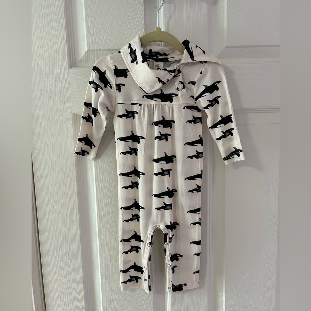 Kate Quinn Whale Onesie (6 - 12 month)